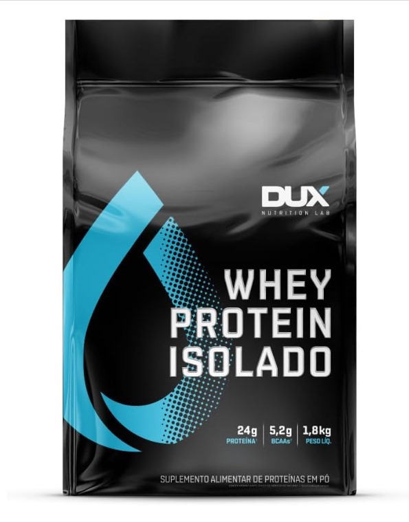 Whey Protein Isolado Refil - 1,8 KG - DUX