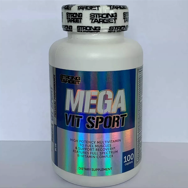 MEGA Vit Sport - 100 Cápsulas - Strong Target