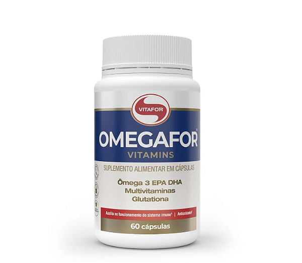 Omegafor Vitamins - 60 Cápsulas - Vitafor