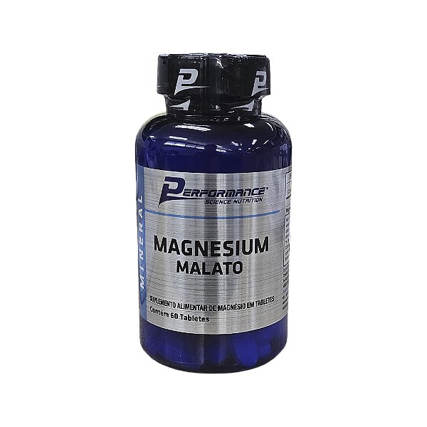 Magnésio Malato – 60 Tabletes - Performance Nutrition