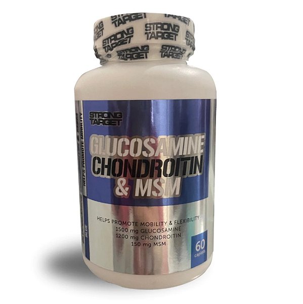 Glucosamine & MSM - 60 Cápsulas - Strong Target