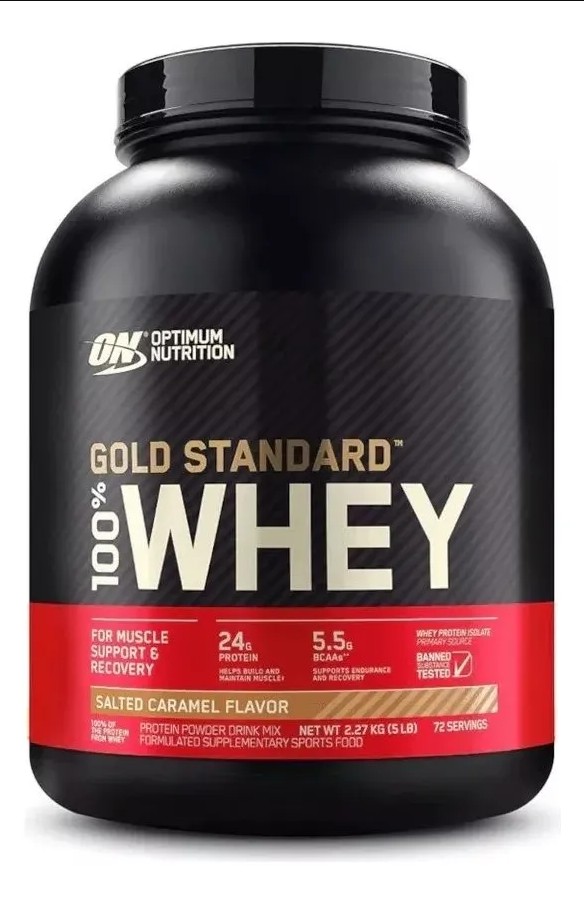 Whey Gold Standard - Salted Caramel - 2.27kg - Optimum Nutrition