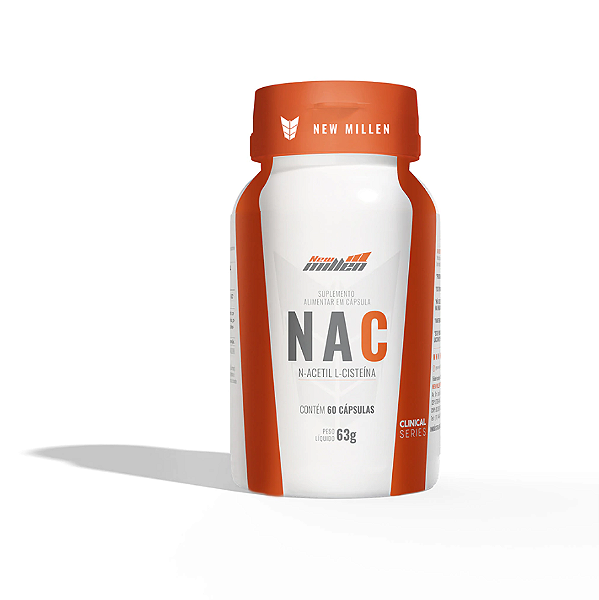 NAC - N Acetil L-Cisteína - 60 Cápsulas - New Millen
