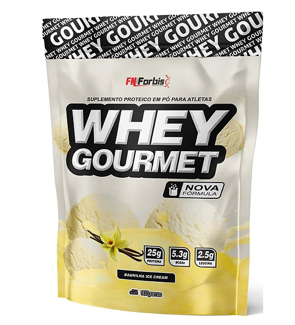 Whey Protein Gourmet Refil - 900g - FN Forbis Nutrition