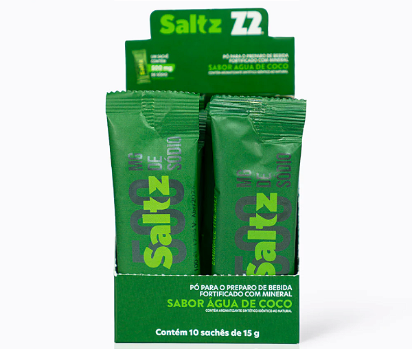 Saltz 500 - 10 Sachês 15g - Z2