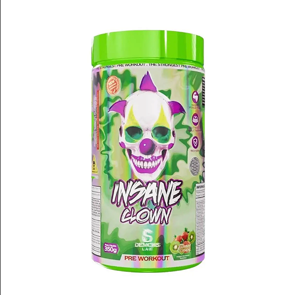Pré Treino Insane Clown   -  350G -   Demons   Lab