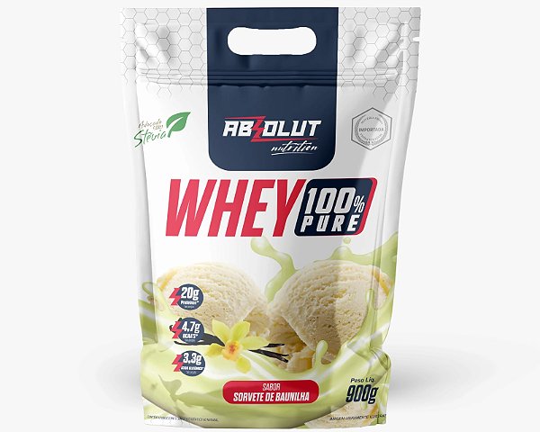 Whey 100% Pure Refil - 900g – Absolut Nutrition