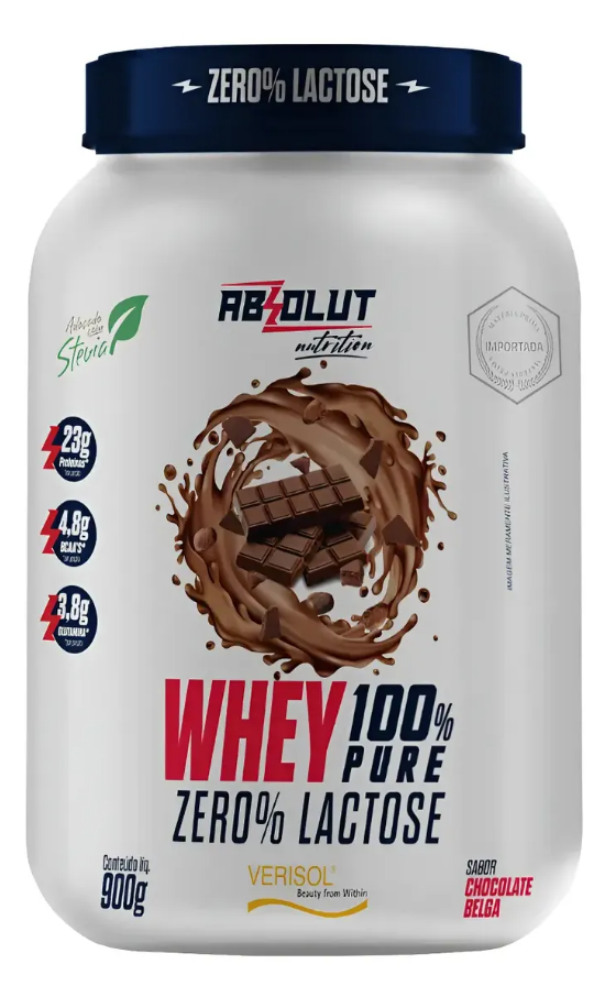 Whey Protein Zero Lactose 900g - Absolut Nutrition