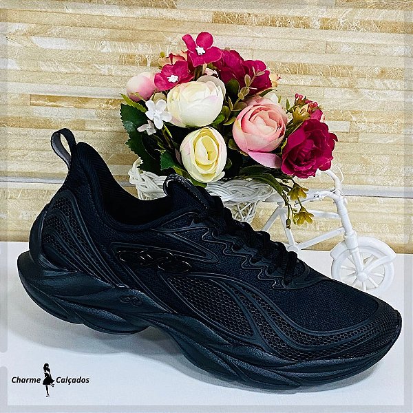 Tênis Masculino Olympikus Astro 857 Preto - Charme_magazine_gus