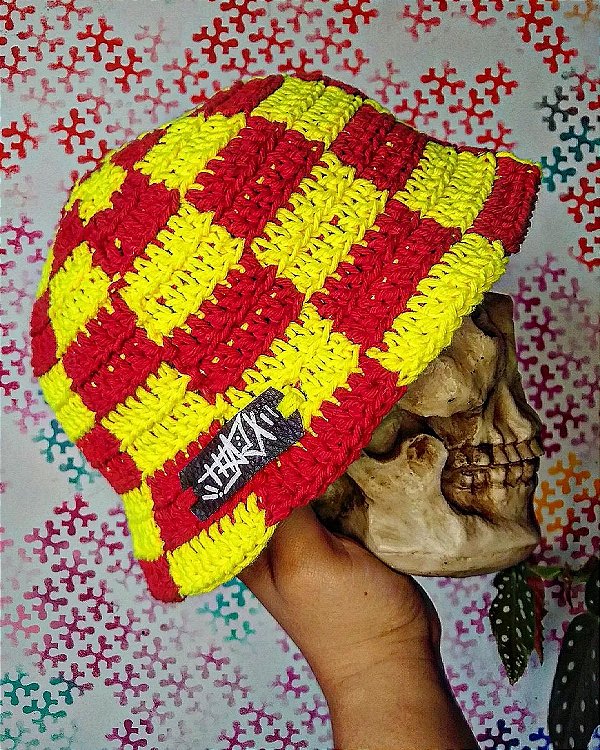 Bucket quadriculado ferrari