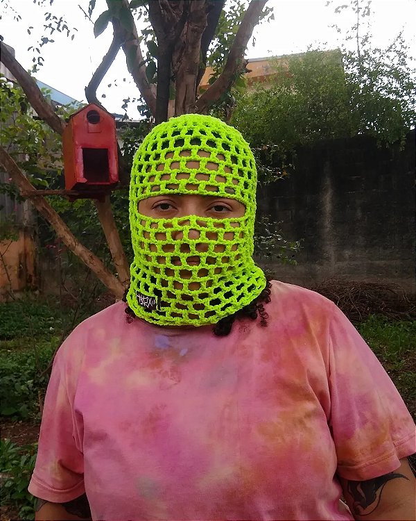 Balaclava fluopink