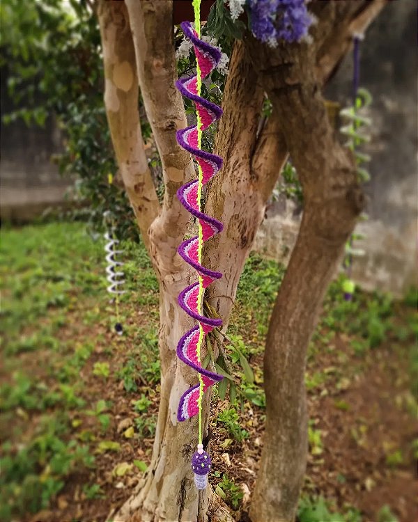 Pêndulo cogumelo roxo