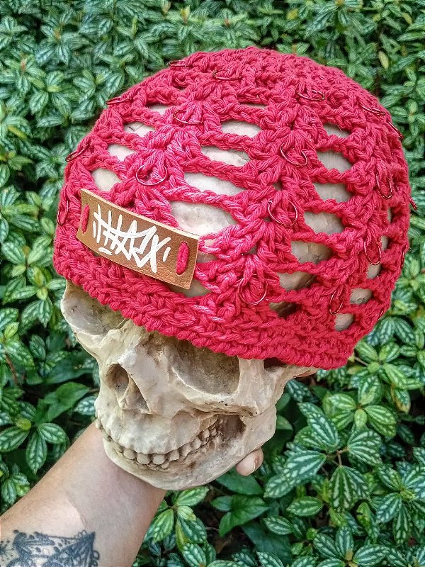 Headpiece mar vermelho