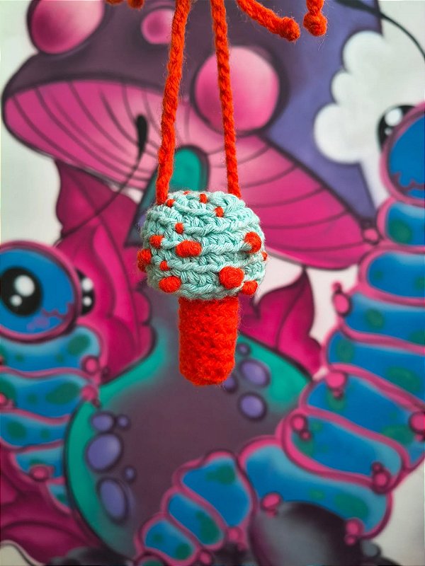 Cogumelo laranja água