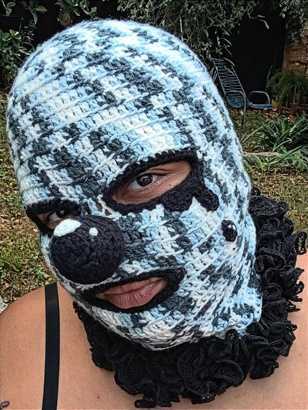 Balaclava palhaço camuflado