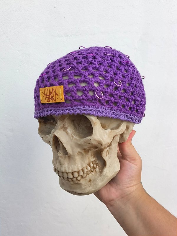 Headpiece 4 tons de roxo