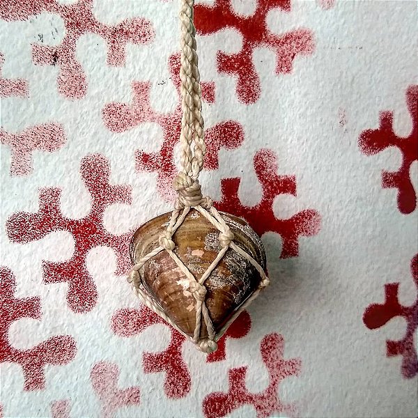 Colar concha artesanal  THArt