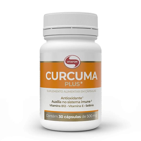 Curcuma Plus - 30 cap - Vitafor