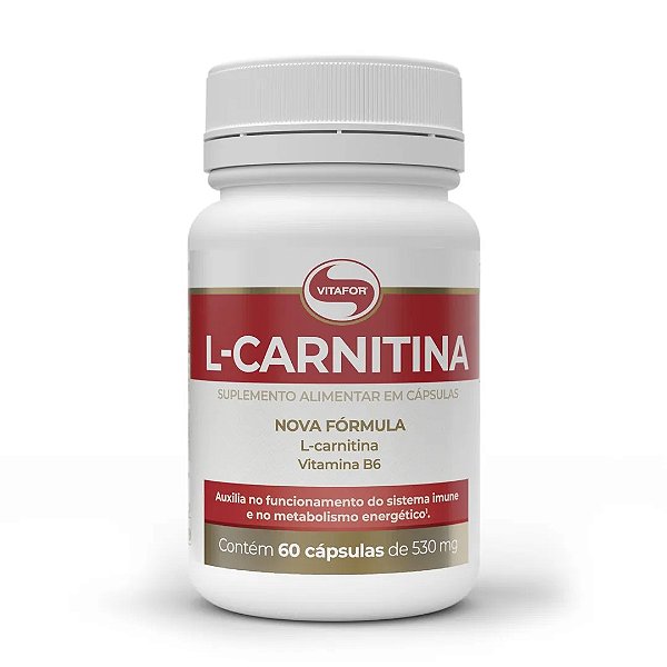 L-Carnitina - 60 cap - Vitafor