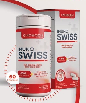 Imuno Swiss com 30 capsúlas (Endogen)