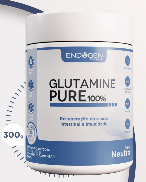Glutamine 100%Pure 300g (Endogen)