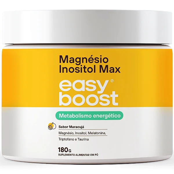 Magnésio Inositol Max 180g (Easy boost)