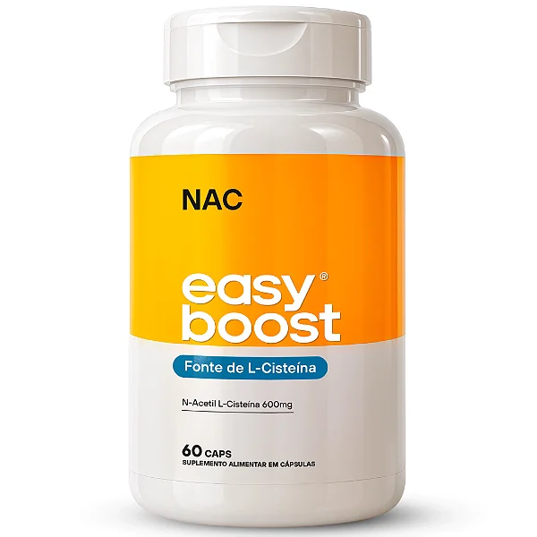 Nac 600mg com 60 capsúlas (Easy boost)