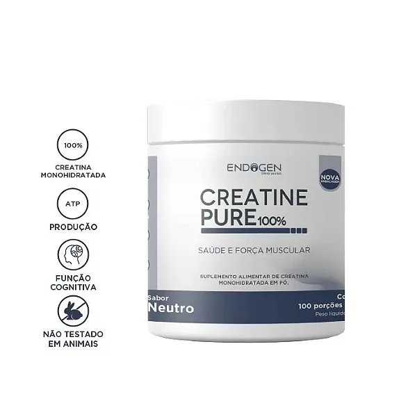 Creatine Pure 100% 300g (ENDOGEN)