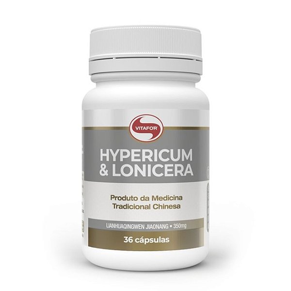 MTC Lonicera (Hypericum & Lonicera - Lianhuaqingwen) com 350mg com 36 cap (Vitafor)