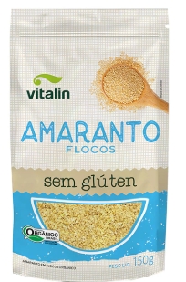 Amaranto Flocos Orgânico Sem Glúten 150g (Vitalin)