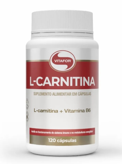 L-Carnitina com 120 cápsulas (Vitafor)