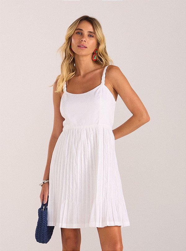Vestido Joyce linho Branco
