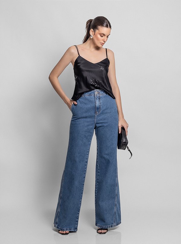 Calça Jeans Eliza Azul
