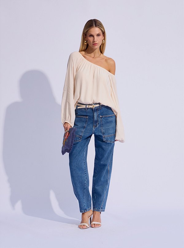 Calça Jeans Karina Basel Azul