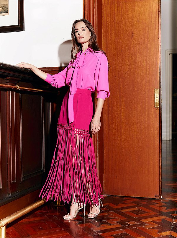 Saia Longa More Fúcsia