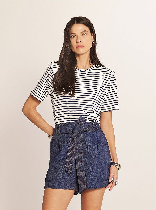 Shorts Jeans Balance Azul