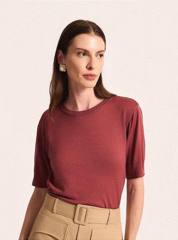 Blusa Axis Tricot Vermelha