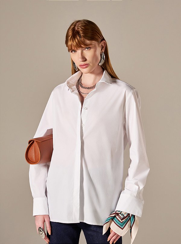 Camisa Tricoline Margarida