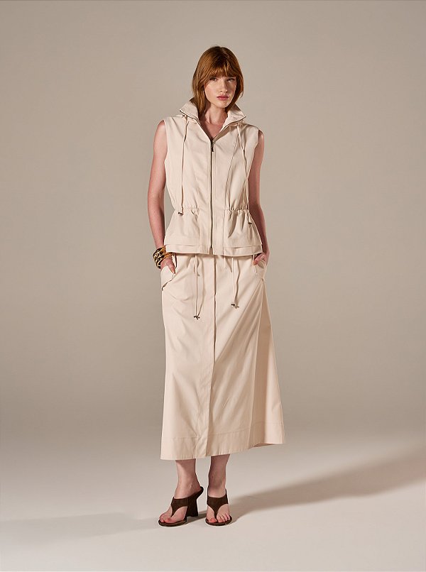 Conjunto Alfaiataria Violeta Creme