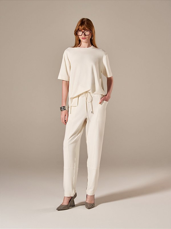 Conjunto Moletinho Lisianthus Off White