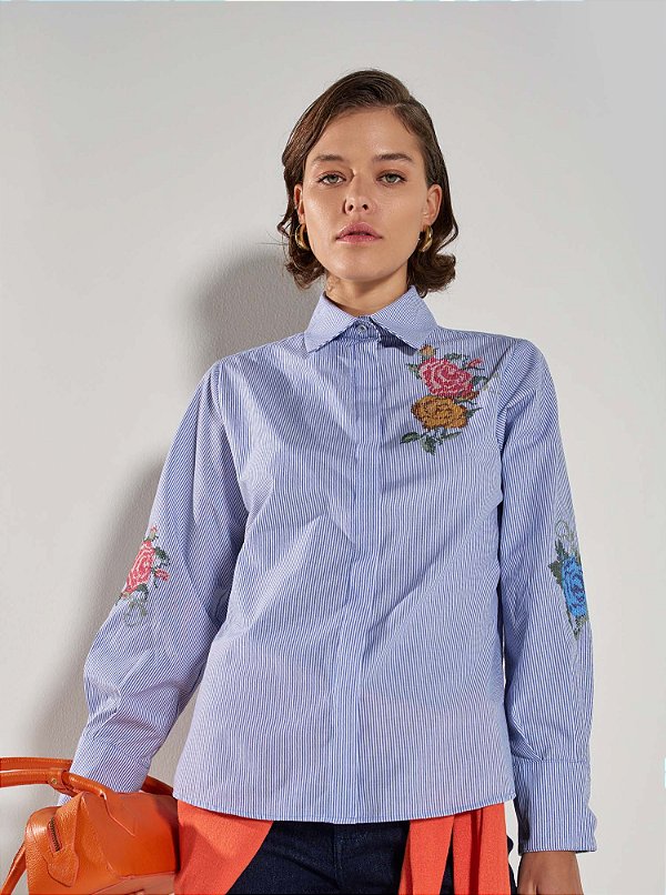 Camisa Tricoline Patricia Listra