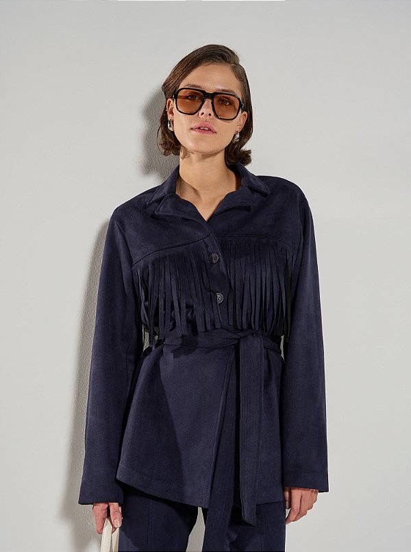 Jaqueta Suede Francielle Marinho