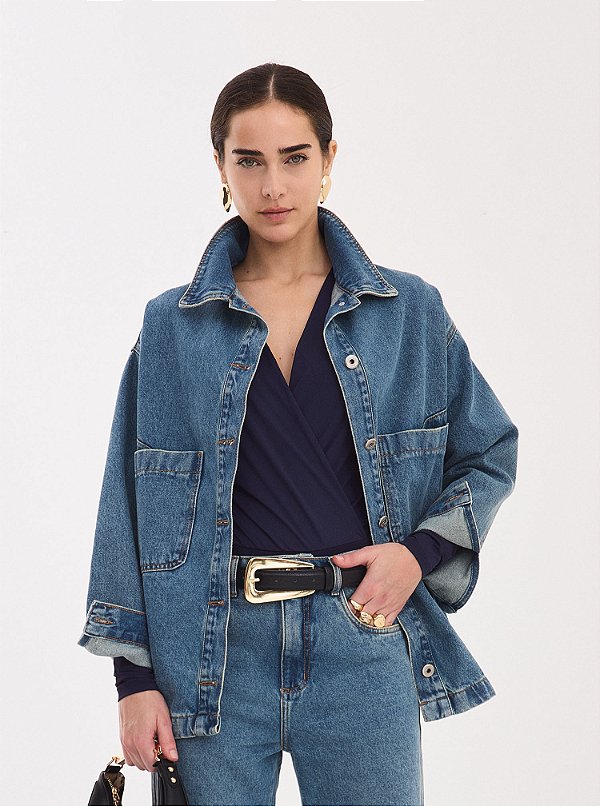 Jaqueta Jeans Anny Jeans