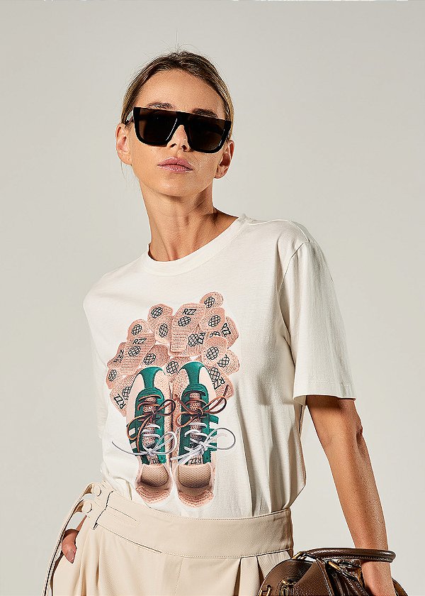 T-Shirt Emanuelle Off White