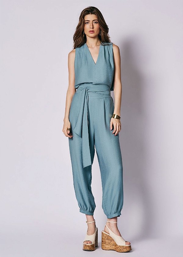 Conjunto Viscose Aurora Petróleo