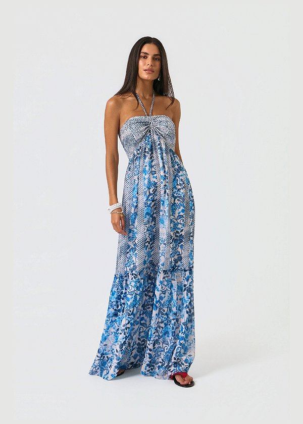 Vestido Chiffon Mariah Estampado