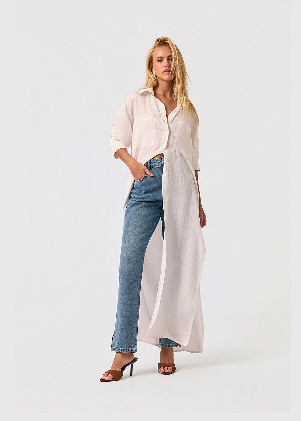 Chemise Viscose Paula Off White