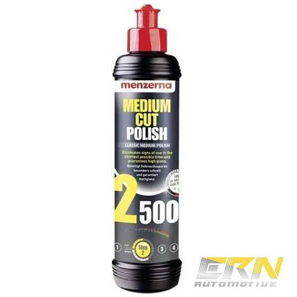 POLIDOR MCP2500 MEDIUM CUT POLISH 250ML REFINO - MENZERNA