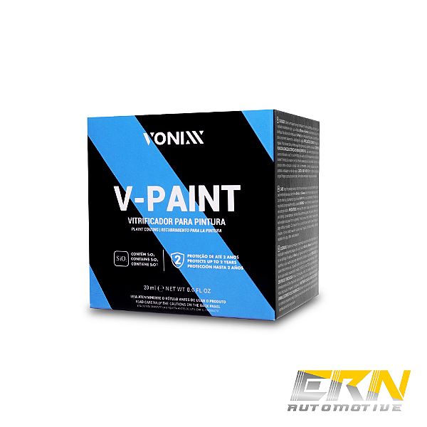 V-Paint 20ml Vitrificador P/ Pintura Coating 2 Anos - VONIXX