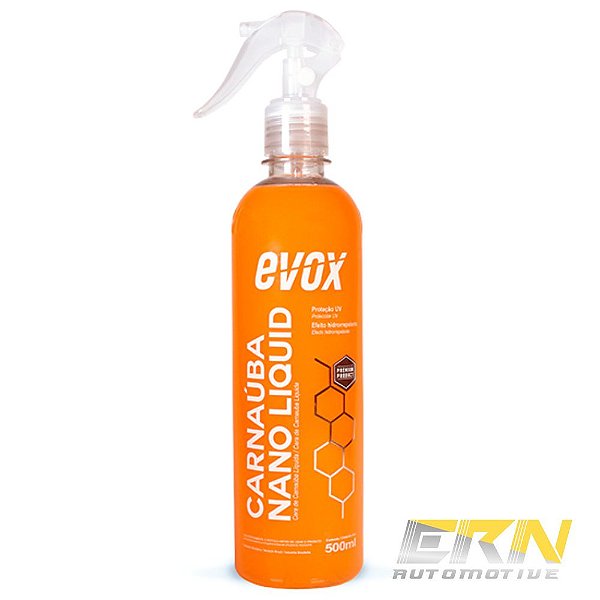 Carnauba Nano Liquid 500ml Cera Líquida Spray Tipo 1 - EVOX